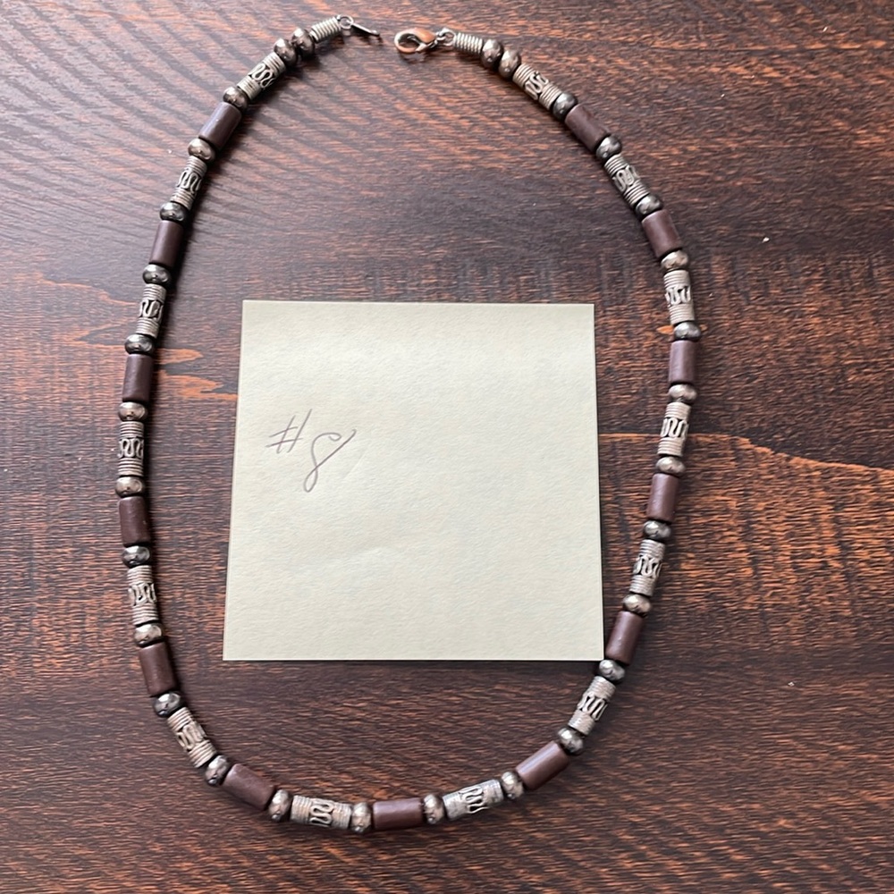 Bead necklace 18”